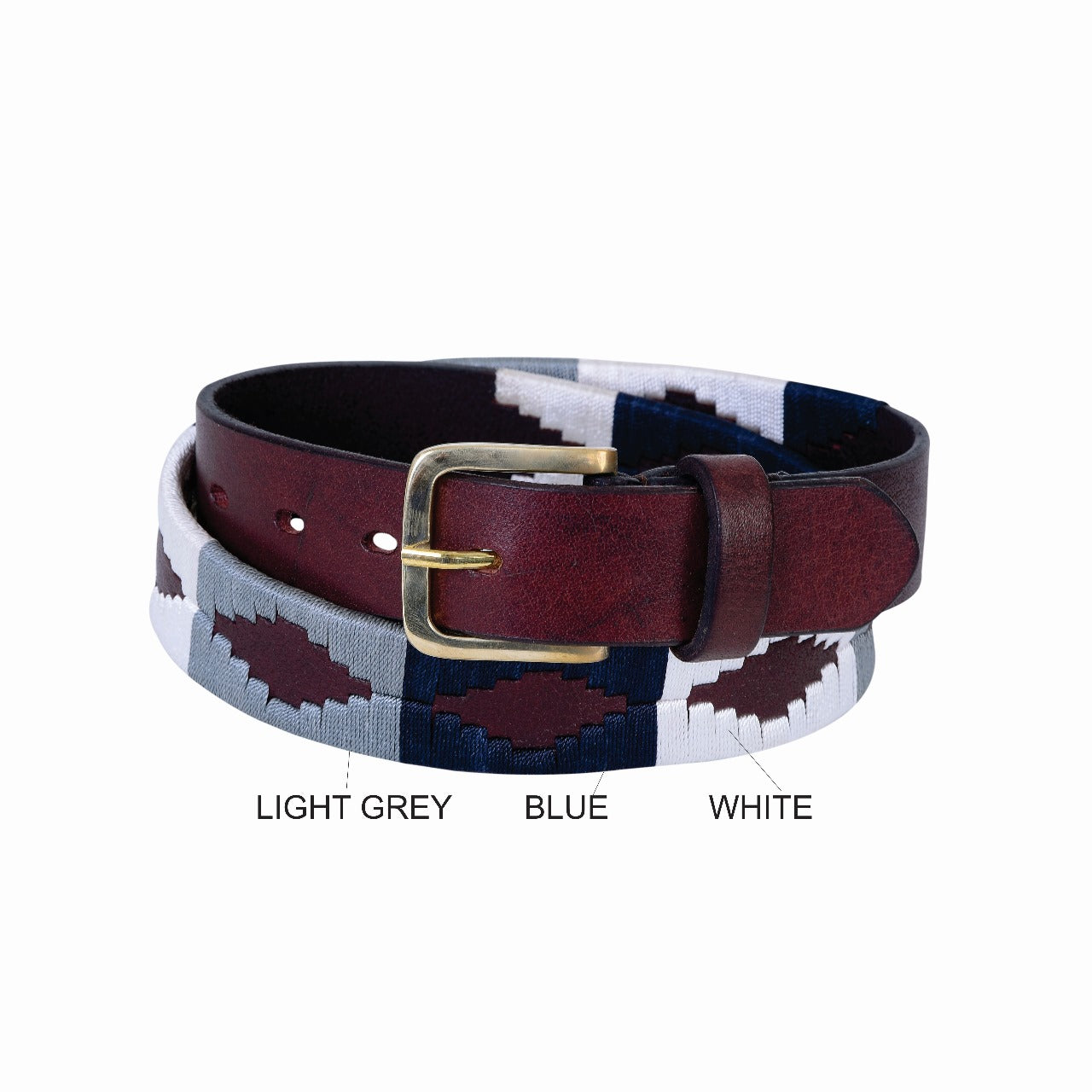 Handcrafted Leather Gaucho Argentinian Polo Belt Mens
