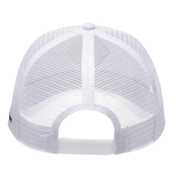 Richardson 112 White Mesh Twill Trucker Hat Snapback Cap - Black