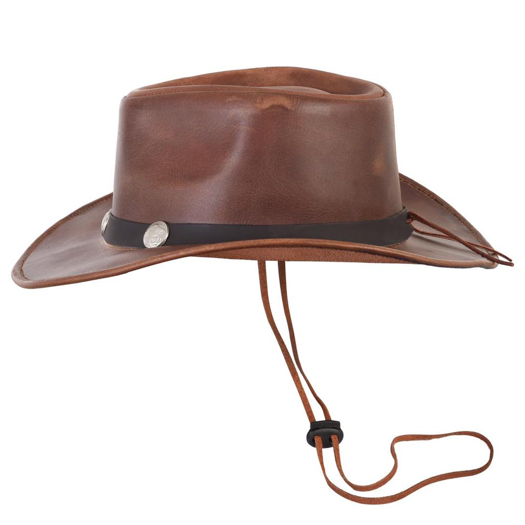 Cyclone Cowboy Hat 100% Genuine Leather Fancy Unisex Hat Western Style