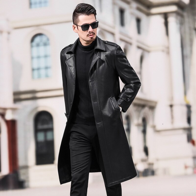 Leather Coats | Mens Leather Car Coats | Mens Leather Trench Coats – Corvus Store