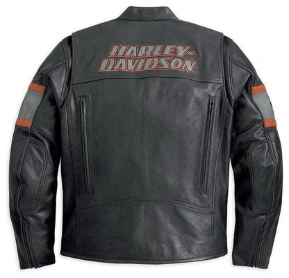 Harley Davidson Men's Regulator Perforated Leather Jacket
