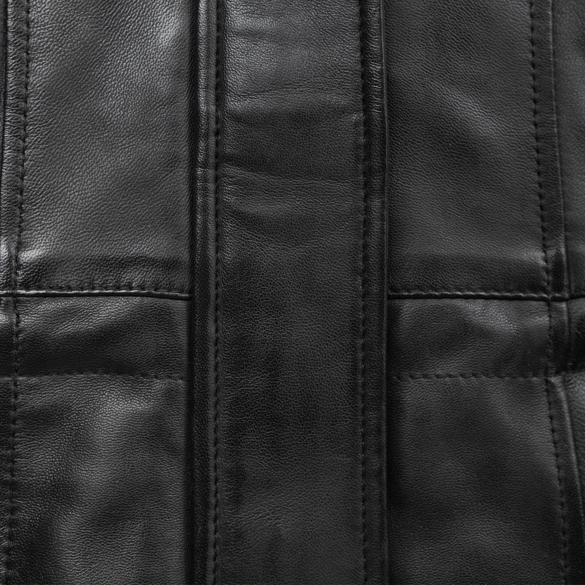 Women’s Black Leather Hooded Jacket with Faux Fur Trim