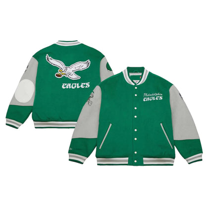 Philadelphia Eagles Kelly Green Princess Diana Eagles Jacket