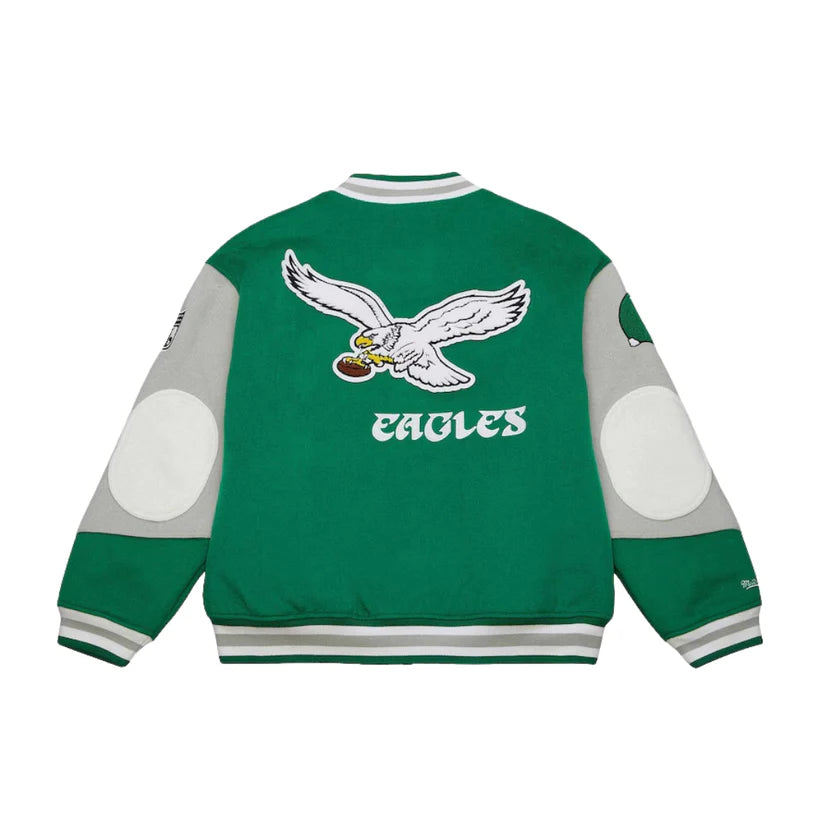 Philadelphia Eagles Kelly Green Princess Diana Eagles Jacket