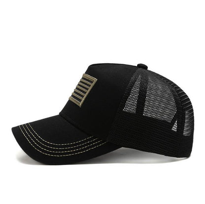 American Flag Hat Black Baseball Caps for Men & Women