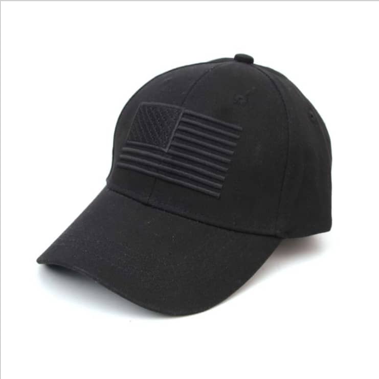 Black American Flag Hat Tactical Baseball Cap